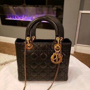 Christian Dior Lady Dior Handbag (small)